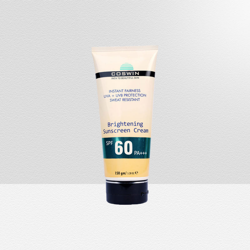 Brightening sun screen cream